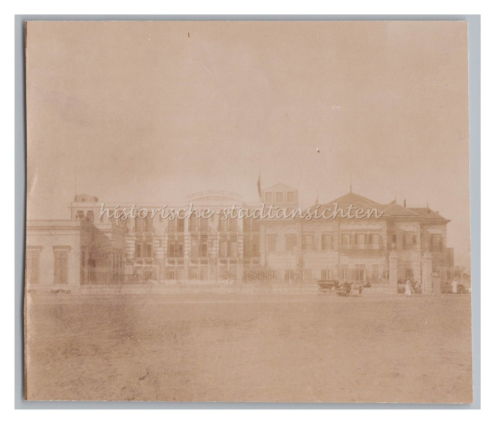 Helwan Helouan / Ägypten 1902 – Tewfik Palace Hotel – Altes Foto 1900er