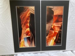 ANTELOPE CANYON, ARIZONA X2 Signed FRED & JOAN HANSELMANN Limited Edition Print