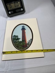 Cape May Lighthouse Print 8×10 Signed Coastal Art Nautical Beach Costal Decor