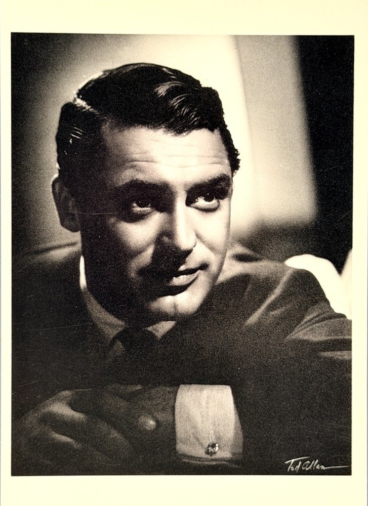 Cary Grant 1936 Fotofolio Art Print Card – Photo By Ted Allan 4.25”x6” Actor