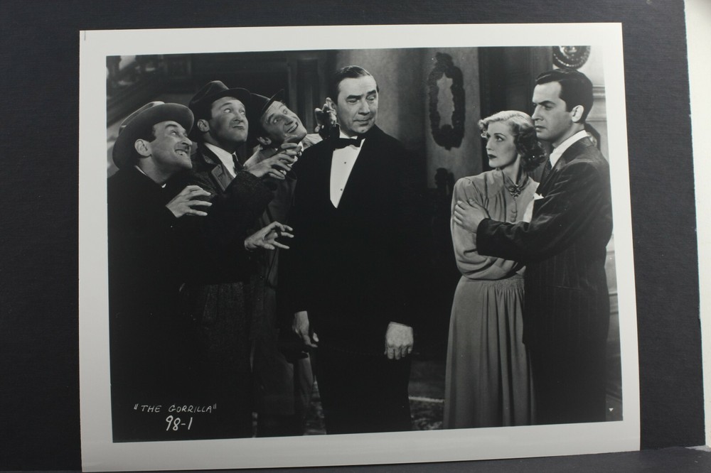 Bella Lugosi The Gorilla Publicity Shot – 8×10″ Photo – Pre-2012 L1361B