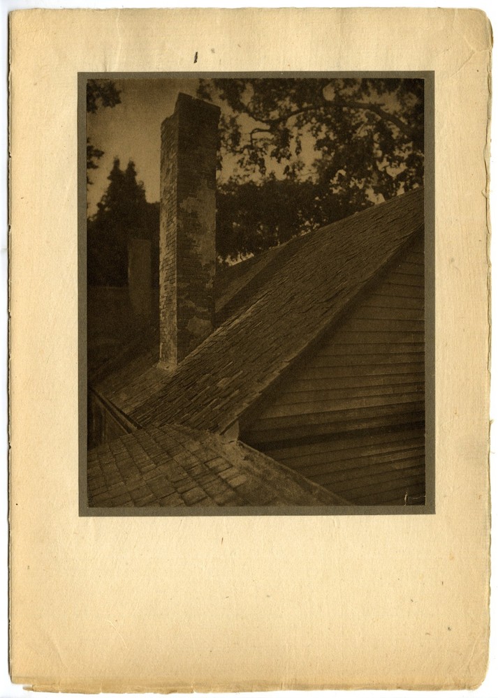 Alvin Langdon Coburn, «Gables» April 1904, Original Camera Work VI Photogravure