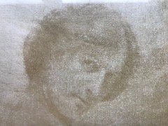 RARE Photograph Drawing photogravure Demachy French Pictorialism Seurat old rare