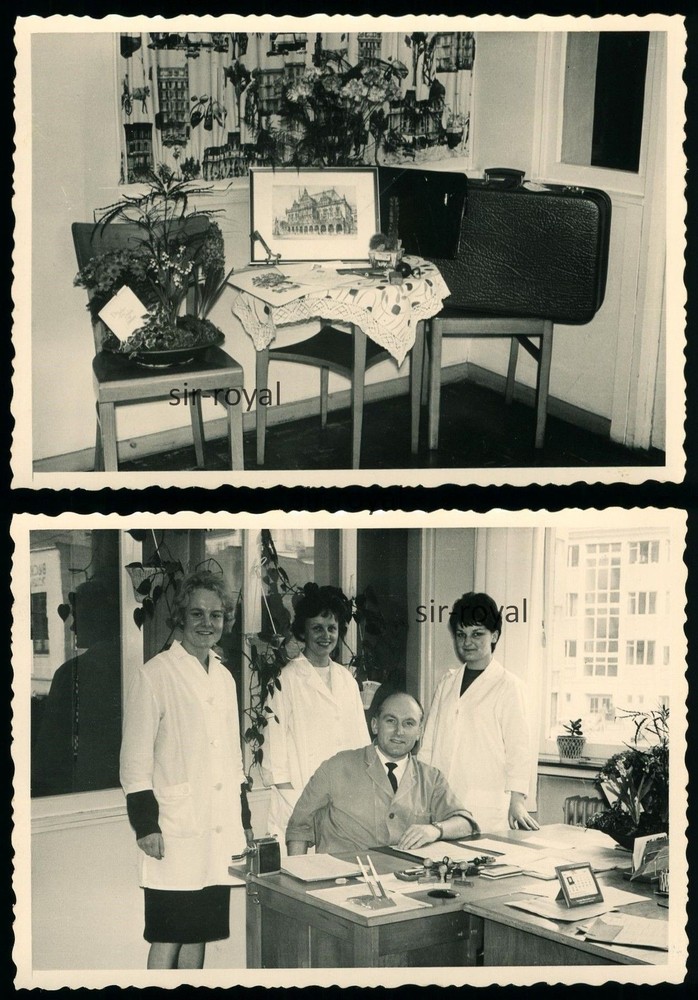 2x 25th Anniversary In Business 1963 – Gifts Employee 1960s Photo 10x7cm