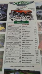 Classic And Sportscar Magazine JUNE 1999 DREAM DROPTOPS ASTON MARTIN