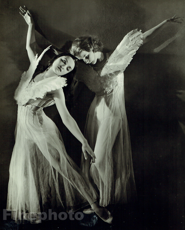 1935 NEW YORK CITY BALLET Female Dance Large 13×10 Photo Art, GEORGE PLATT LYNES