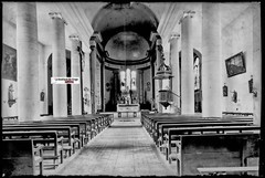 Mont-sous-Vaudrey, Church, Glass Photo Plate, Black & White Negative 10×15 cm