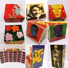 ANDY WARHOL Foundation Visual Arts «Magic Cube» Puzzle C. 2001, On the Wall Prod