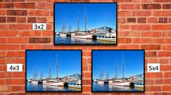 A few Sailboats in Oslo Port, High Resolution Image, Many Formats, TV Art