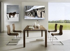 Abandoned Barn ~ 30×20 Ready to Hang CANVAS WRAP ~ Rustic ~ LARGE WALL ART