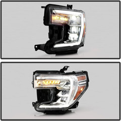 – for 2019 2020 2021 GMC Sierra 1500 W/Led Turn Signal Full LED Headlights Headl