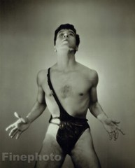 1951 NEW YORK CITY BALLET Male Nude NICHOLAS MAGALLANES Photo GEORGE PLATT LYNES