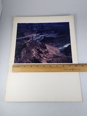 Grand Canyon Art Photography Matted National Parks Vtg