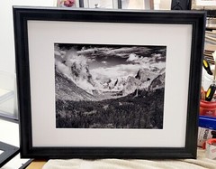 Yosemite National Park Photograph in a Beautiful black modern frame