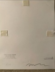Andy Warhol Portrait Christopher Makos Original STAMPED Walk On Wild Side #3/17