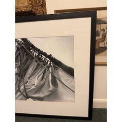 Nautical Photograph Featuring Close up of Sails and Rigging Framed 36×30.5”