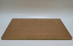 Vintage Scenic Photograph Framed Art Lost Lake Michigan, Trees Antique Art 1939