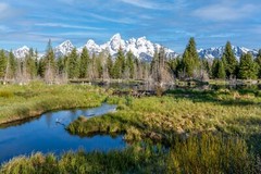 Grand Teton Nation Park 2022 (15 x 30″ Metal Photo Print)