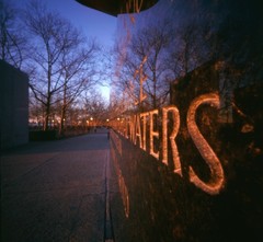 «Waters» East Coast Memorial Pinhole Photo Medium Format Archival GICLÉE PRINT