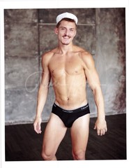 11 X 8.5 Alan Lyon Original Male Photo gay interest (6) Hunter smiles