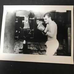 Art Photograph Silver Gelatin Print Janine Gordon Whitney Museum Boxing Gleason