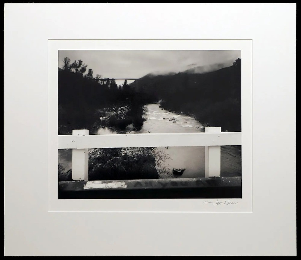 JEFF NIXON, Parrott’s Ferry Bridges, Rain, Unusual Subject For this Photographer