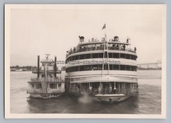 New Orleans USA 1964 – Steamer PRESIDENT Mississippi – Vintage Photo 1960s