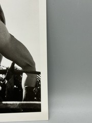 Vintage Photo KYLE HAZARD Target Studio 5×7 Male Physique Beefcake Leather Biker