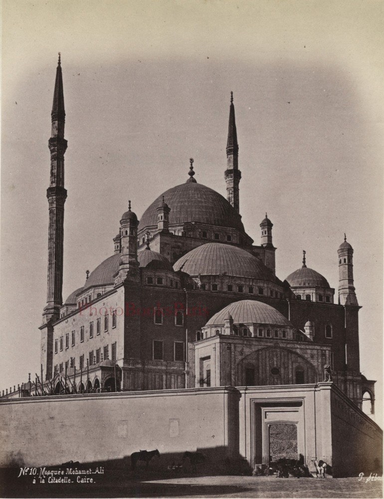 Egypt Cairo Photo Albumen Print Circa 1890 Small Format