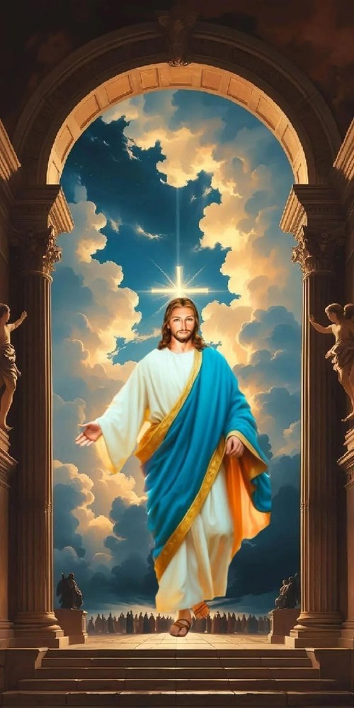 jesus christ wall art 8*10 religious christian faith god home decor print jesus