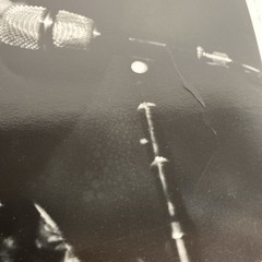 Jimi Hendrix Live Concert Photo 1967 11 x 14” Grant Jacobs Black White Stamped