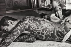 Yakuza Traditional Japanese Tattoo- Original photograph – archive of Charlier