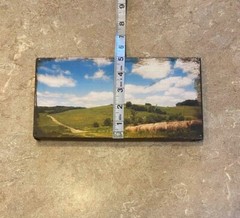 Original Art Photography on Canvas Country Life Country Side Landscapes set of 3