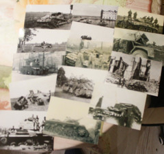 14x Photos Tanks WW2 Reprint 2018 Soldiers Tracked Vehicles I3