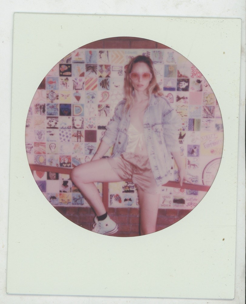 OOAK Art model Maria Polaroid Instant Film Print SIGNED by Model + photographer