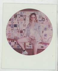 OOAK Art model Maria Polaroid Instant Film Print SIGNED by Model + photographer