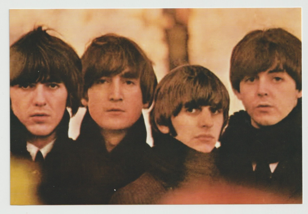 The Beatles Lot of 2 Different 4×6 Re-Print #0001