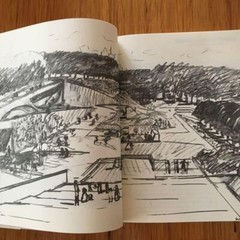 Play mountain Isamu Noguchi �� Louis Kahn Landscape Photo book Used