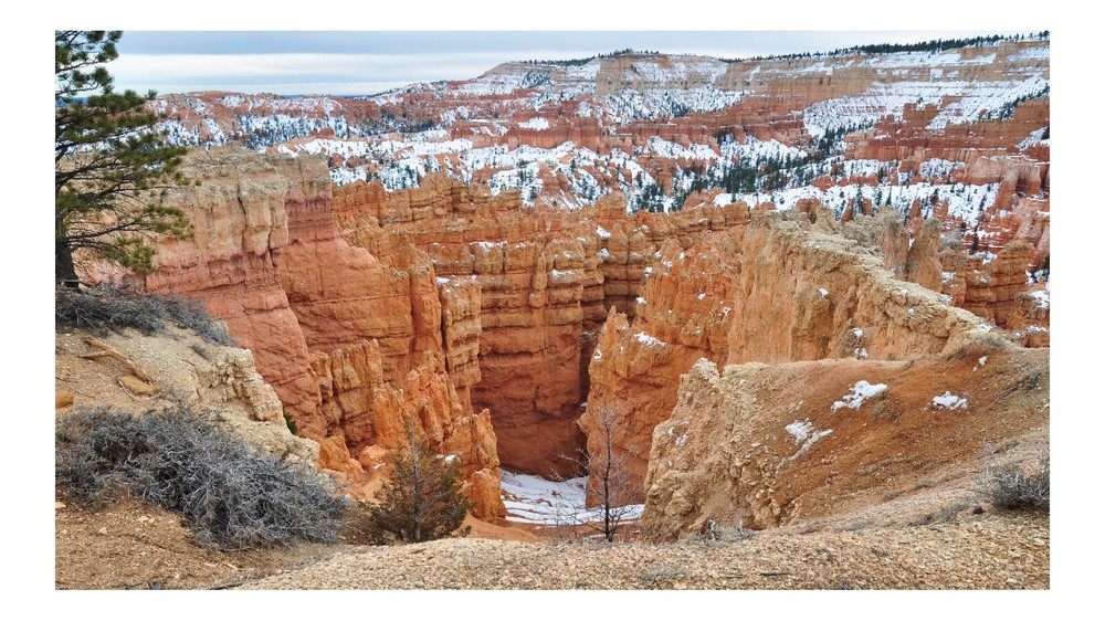 Bryce Canyon Snowy Hoodoos, High Resolution Image, Many Formats, TV Art