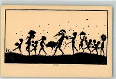 39736236 – Russel Silhouettes The Seasons Autumn Fall Silhouette