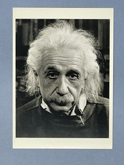 Albert Einstein Photo By Philippe Halsman Fotofolio Art Print Card 4.25”x6”