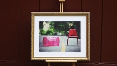 Fine Art Photography, Framed Color Print, 22W X 18H», Chairs