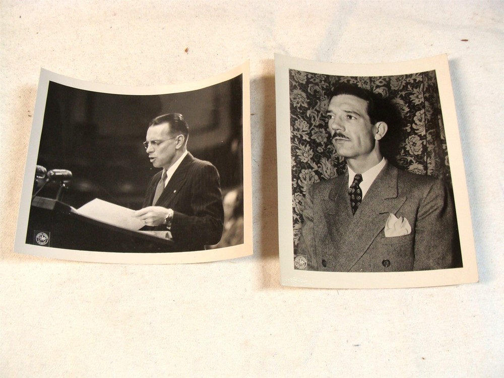 2 Original 1947 George Yamaoka Lawyer War Crimes Photographs