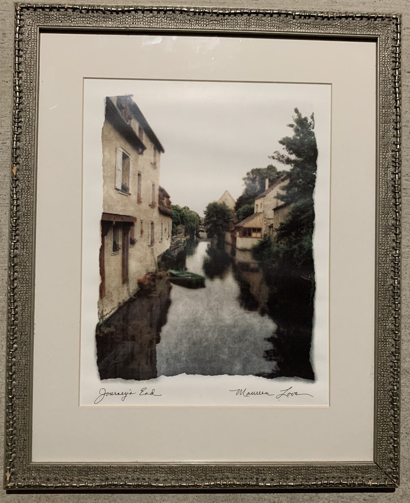 Maureen Love Signed Art Print «JOURNEY’S END» Framed