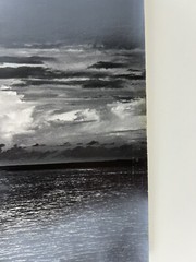 Vintage Large Black & White Photograph Photography Print Nautical Ship At Sea