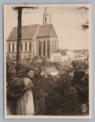Neuötting 1949 – St. Nicholas Church – Old Photo 1940s