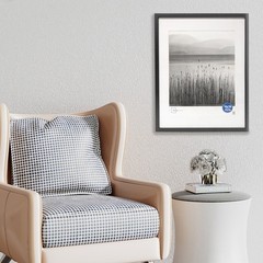 Black Gallery Picture Frame 14×18 Matted to 11×14 Wall Display Art Decor New