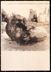 Andreas Hoferick Fragment Sculpture Portrait of Man Signed Photograph Print 2001