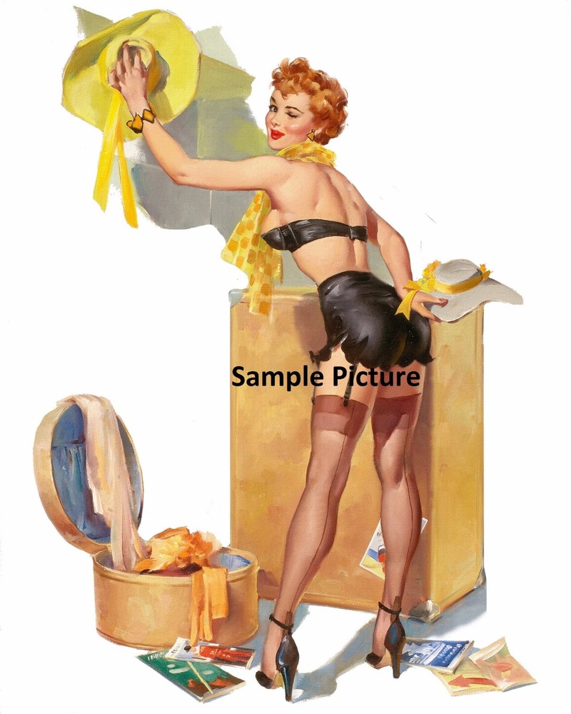 Sexy Body Pinup Girl With Fashion – Photo Semi Glossy (Print)