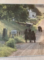 John W. H. Thomas SIGNED + Limited Framed 1985 Photography «Evening Walk» NM